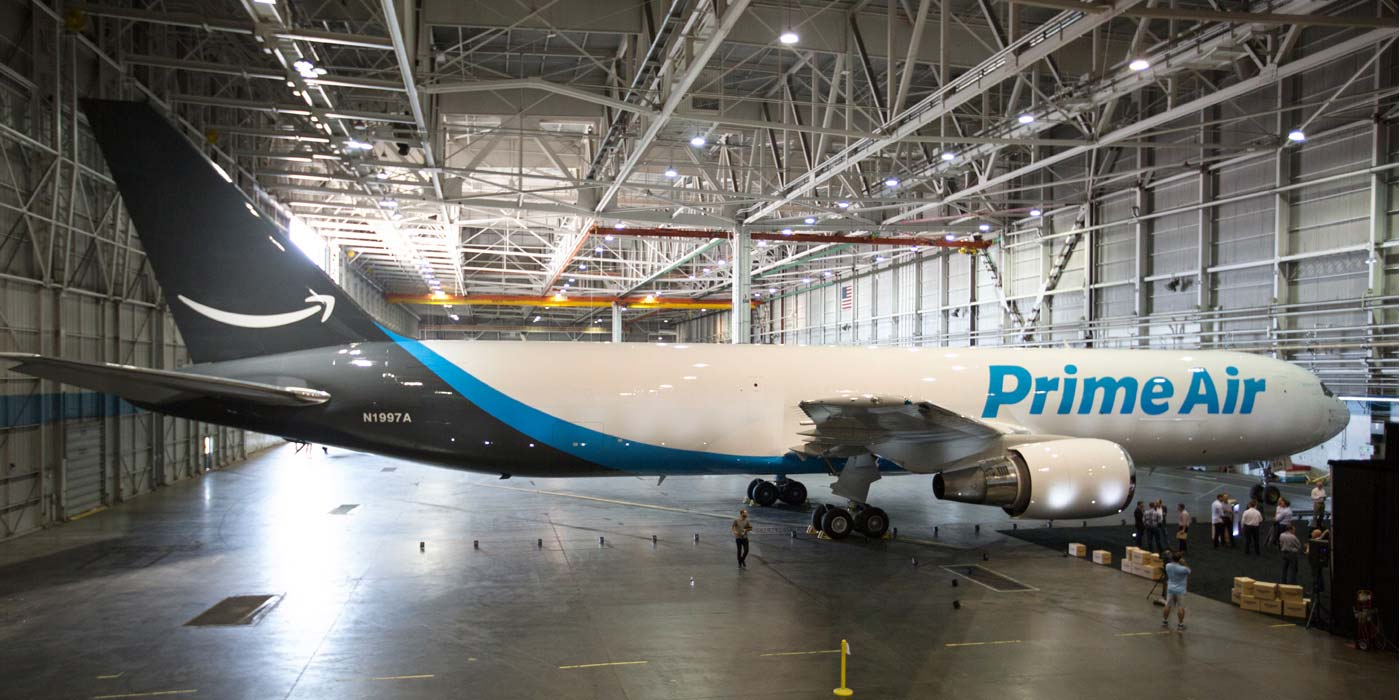 Amazon Air, nur einer von vielen Dienstleistungen des US-Konzerns Amazons. 